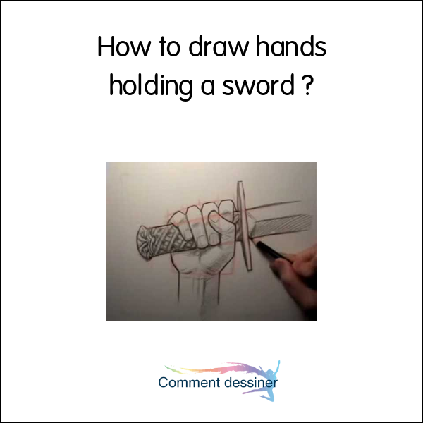 How to draw hands holding a sword How to draw